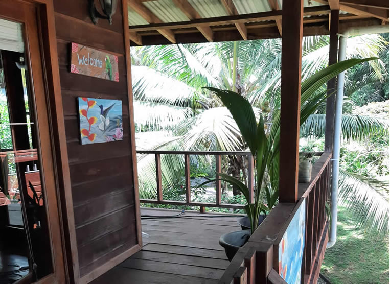 Porch Near Stairs